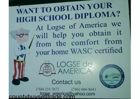 High School Education Certificate